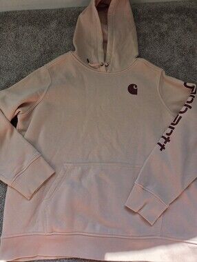 Carhartt Pink Pullover Hoodie